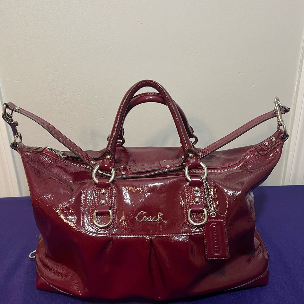 Coach - Ashley Satchel, Red